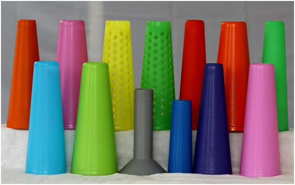 Plastic Cones, Plastic Solid Cones